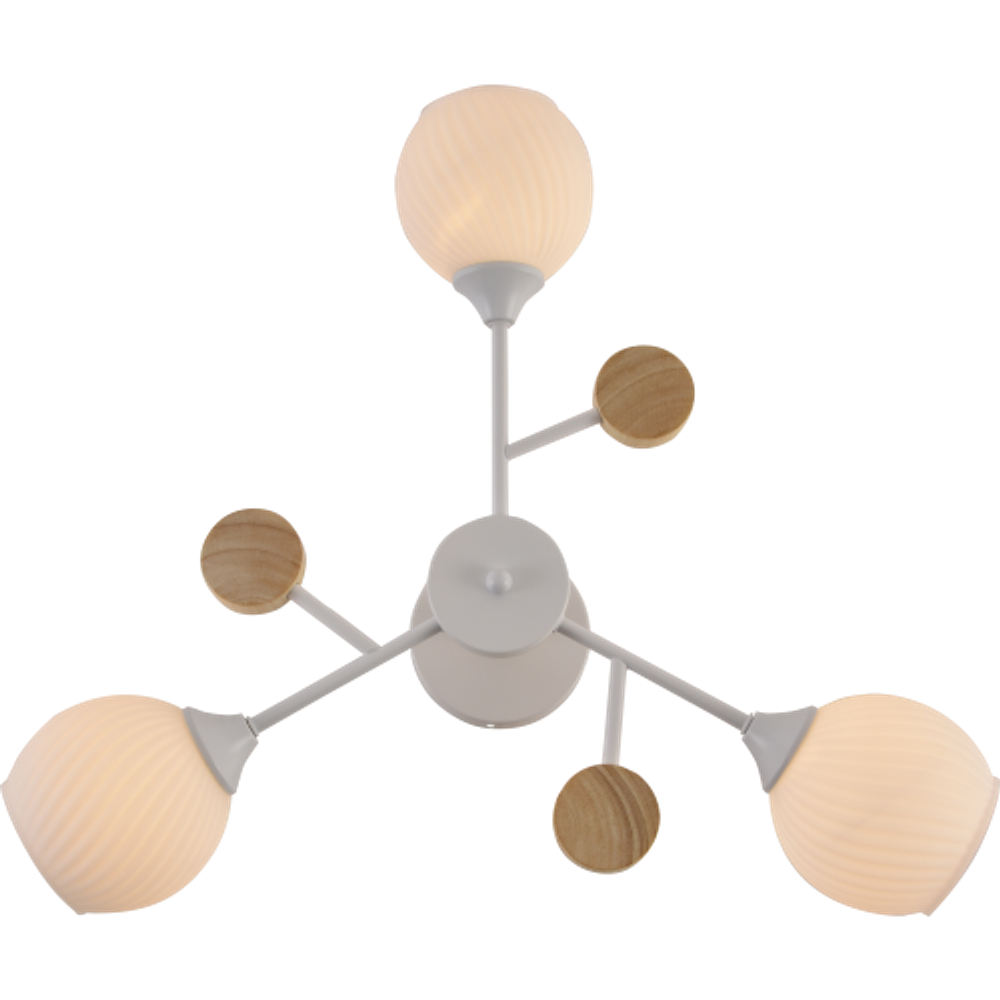 Люстра Rivoli   9180-303 3 х Е27 60 Вт модерн