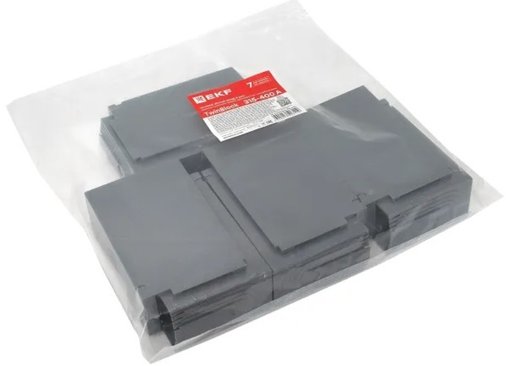 Комплект клеммных крышек  EKF tb-cvrlong-8-315-400
