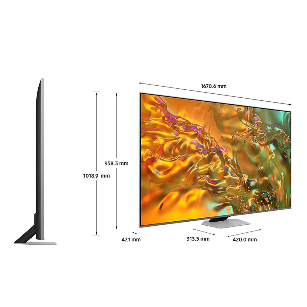 Телевизор Samsung QLED 4K QE75Q80DAT