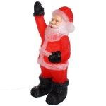 Фигура светодиодная «Дед Мороз» 30*21*57 см, 50 ламп LED, (авторежим), 220V, Белый