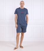 Футболка Stacked Hugo Bodywear - голубой(50490418)