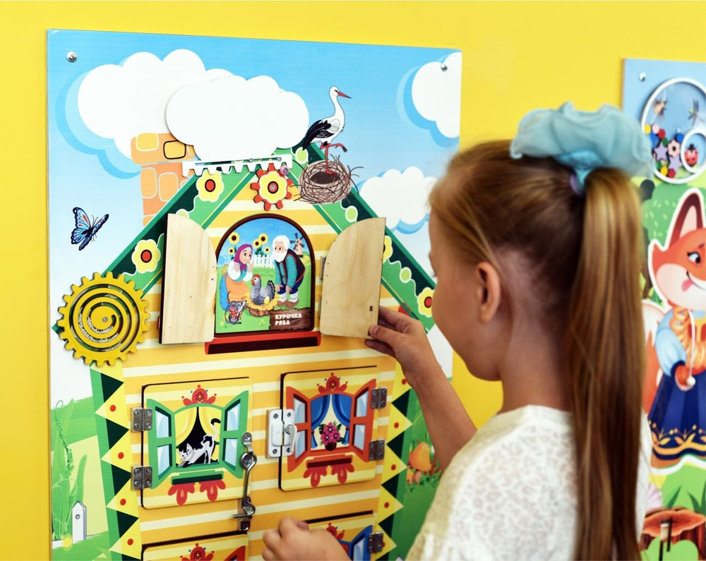 Бизиборды настенные серии Страна сказок