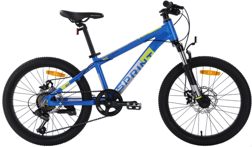 Велосипед TechTeam Sprint 24"х13 синий 2023