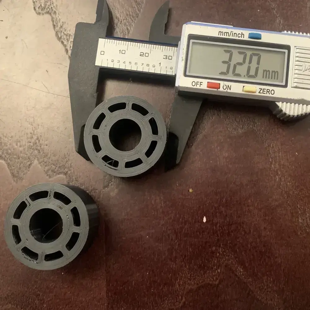 Переходная втулка адаптер шлифовального круга 12.7 на 32, 2шт