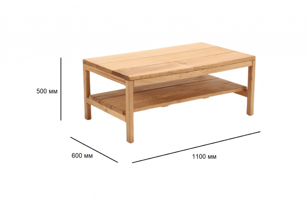 Столик кофейный деревянный Tagliamento Mint