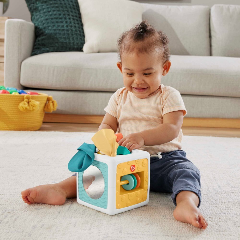 Коробка для детских салфеток-сортировщик Fisher-Price 2-в-1/ артикул HML64 / GTIN 194735130795