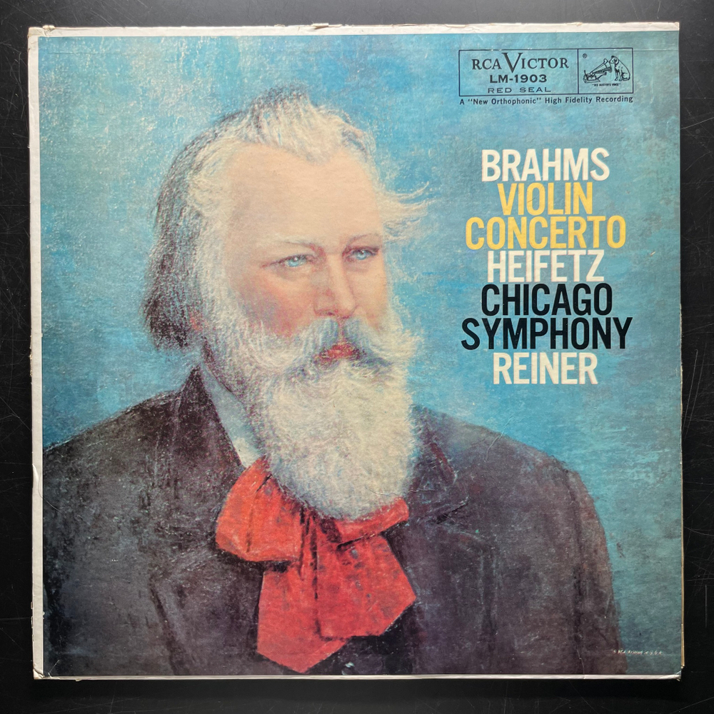 Брамс - Концерт для скрипки с оркестром (США 1955г.)