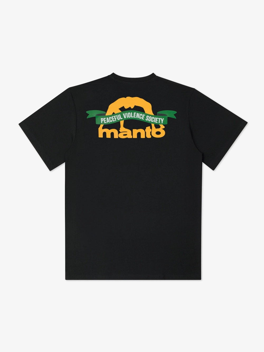 Футболка MANTO RIBBON чёрная