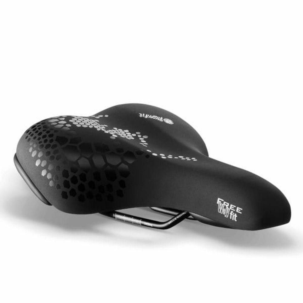Седло вело SELLE ROYAL 260х187мм Freeway Fit Фитнес черное/02-300305