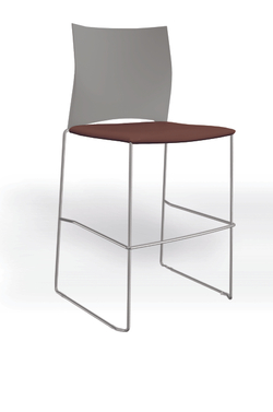 Web стул на полозьях кухонный/барный