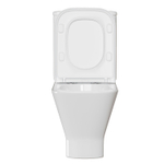 Унитаз-компакт безободковый WAVE CONTOUR Tornado3.0 гор,ниж,2-кн.арм,дюро,м/л,быстр,БЕЛЫЙ глянец