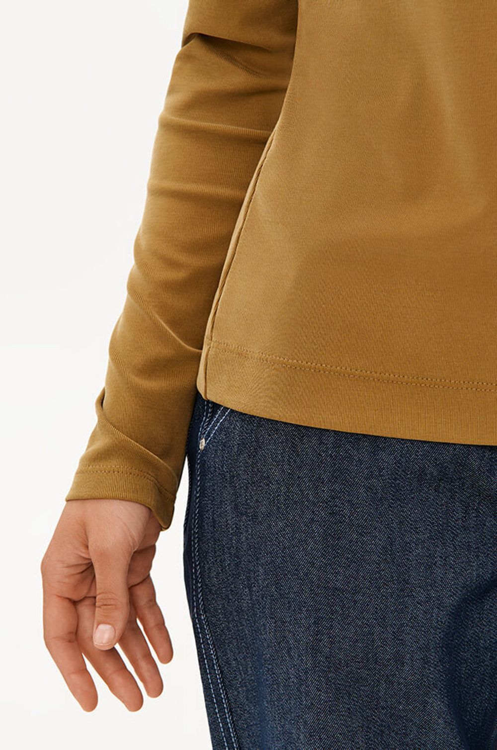 23340 Водолазка женская (оливковый)