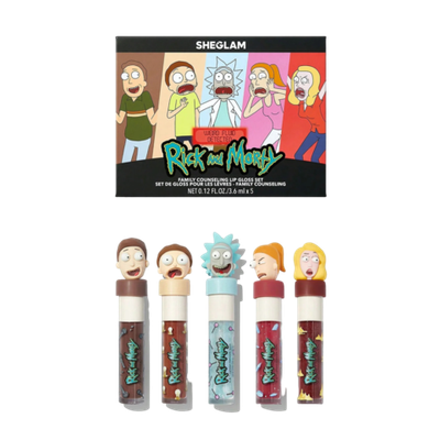 Rick and Morty x Sheglam Family Counseling Lip Gloss Set