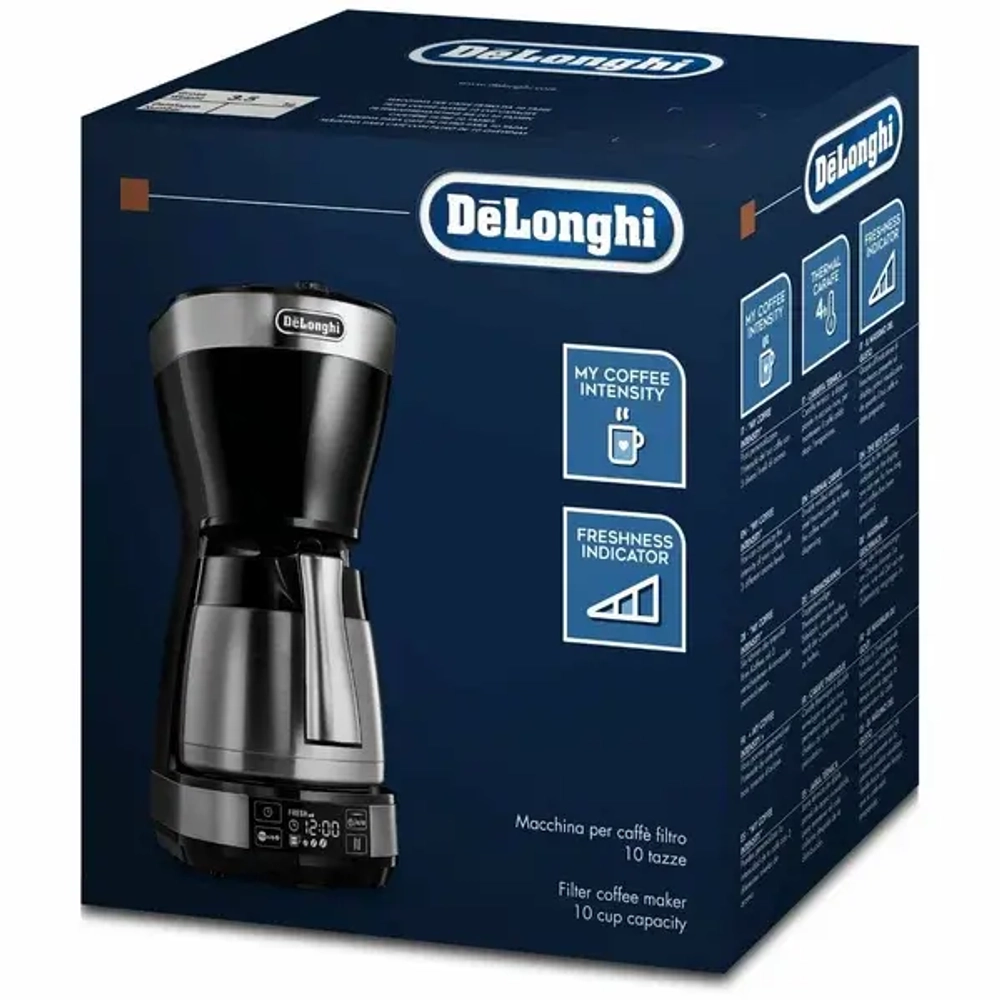 Кофеварка капельного типа DeLonghi ICM16731