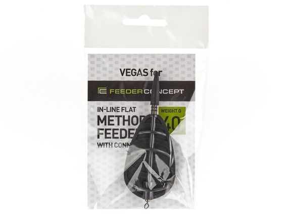 Кормушка фидерная FC Vegas Flat METHOD 040г