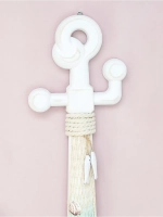 Декор для дома на стену "Якорь" 60*46 см