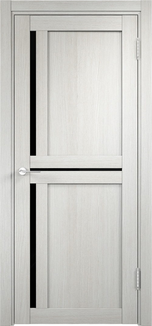 Межкомнатная дверь Берлин 02 ДО / Цвет Слоновая кость / Стекло "Лакобель" / Двери Верда