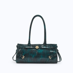 MANC КОЖАНАЯ СУМКА "BABY JANE", ИЗУМРУДНЫЙ