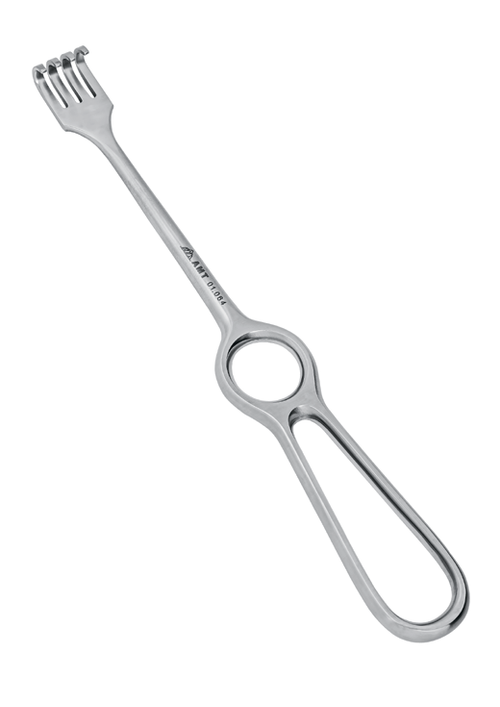 Крючок хирургический тупой четырехзубый № 2