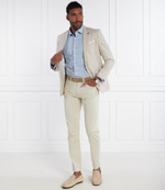 Рубашка H-HANK-kent-C1-214 BOSS BLACK - голубой(50512653)