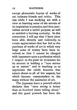 Happiness as found in forethought minus fearthought | Horace Fletcher