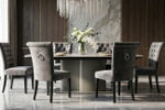 Стол обеденный Garda Decorенный Garda Decor раскл.керам.столешница 190(50+50)*98*76 см