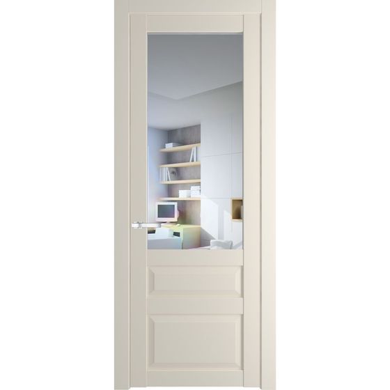 Межкомнатная дверь эмаль Profil Doors 2.5.3PD кремовая магнолия остеклённая