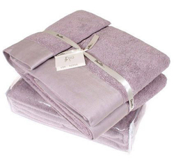 Набор полотенец 3 шт Devilla Senses сиреневый