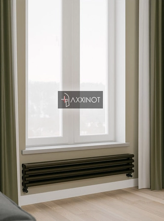 Axxinot Bramer Z 2400 - горизонтальный алюминиевый радиатор шириной 2430 мм