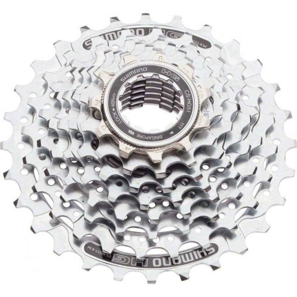Кассета 8ск. ECSHG518128 2-2198 ALIVIO 8х11-28 IG/HG серебр. инд. уп. HG51, SHIMANO