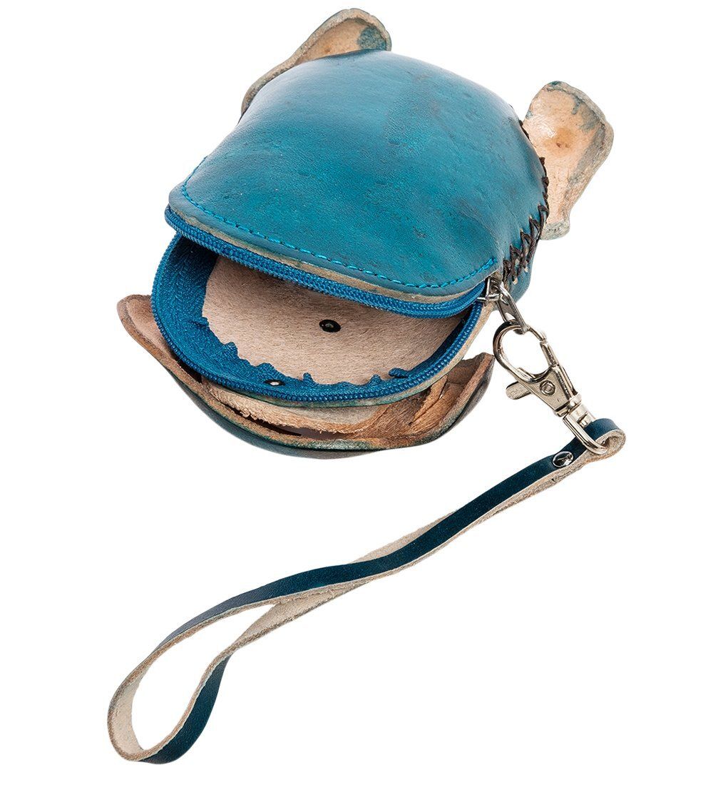 BL-48/4 Кошелёк кожаный «Собака»