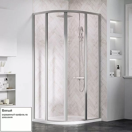 Душевой уголок Ravak SUPERNOVA SKCP4 90x90 белый/Transparent