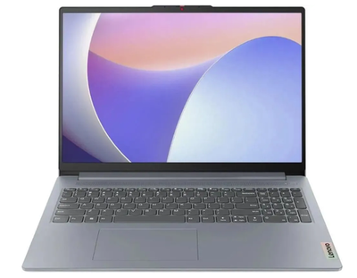 15.6" Ноутбук Lenovo Ideapad Slim 3 15AMN8 (1920x1080, AMD Ryzen 5 7520U, RAM 8ГБ, SSD 256ГБ, AMD Radeon 610M, Win 11)