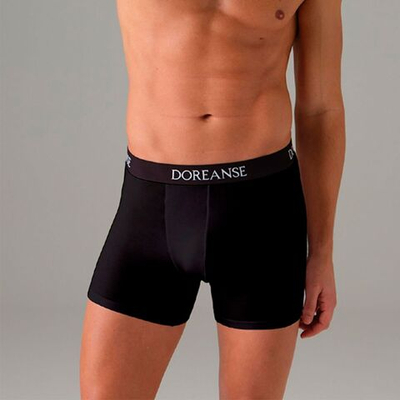 Мужские удлинённые трусы-боксеры Doreanse Modal Premium (Размер: XXL) (Цвет: черный)