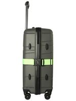 Чемодан 463 / С ремнем / Полипропилен