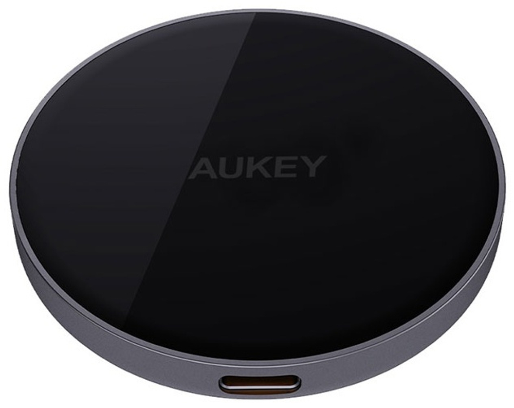 Зарядное устройство Aukey LC-MC10 MagFusion Aura USB Type-C серый
