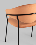 Стул Алексис велюр оранжевый 2 шт