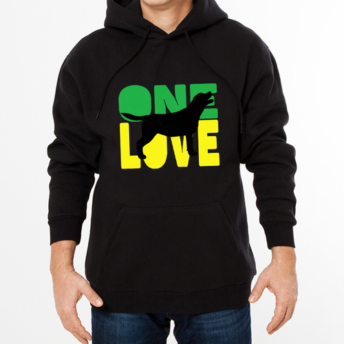 Толстовка "Лабрадор - единственная любовь"