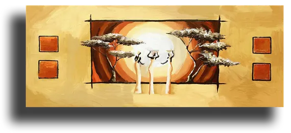 Постер "Африканская абстракция"