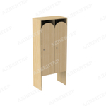 Шкаф детский для одежды 2 СЕКЦИИ