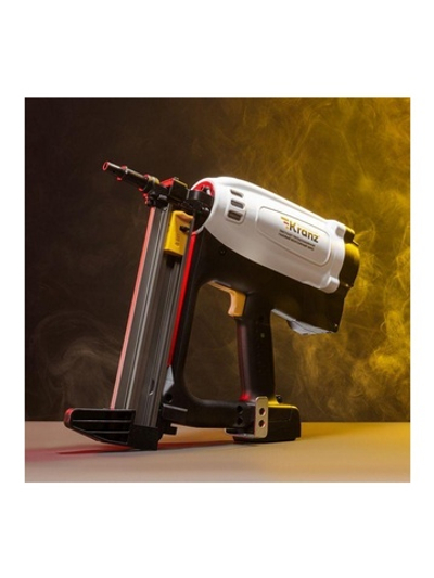 Пистолет гвоздезабивной газовый монтажный GN95 95Дж длина гвоздей 15-40мм d2.7-3мм KRANZ KR-16-1650