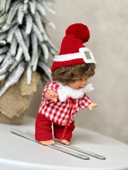 Кукла LAMAGIK виниловая 18см Gestitos Esquiador  (502A)