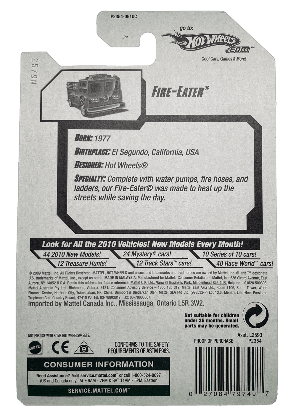 Hot Wheels Treasure Hunt Fire-Eater (2009)