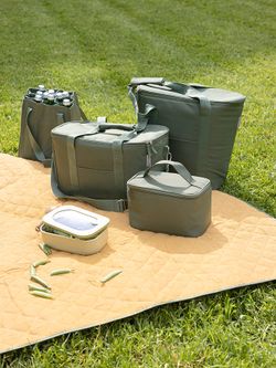 Плед для пикника и отдыха на пляже Smart Picnic, горчичный