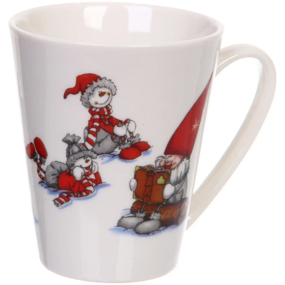 Кружка керамическая 350мл «Веселые человечки», микс рисунков