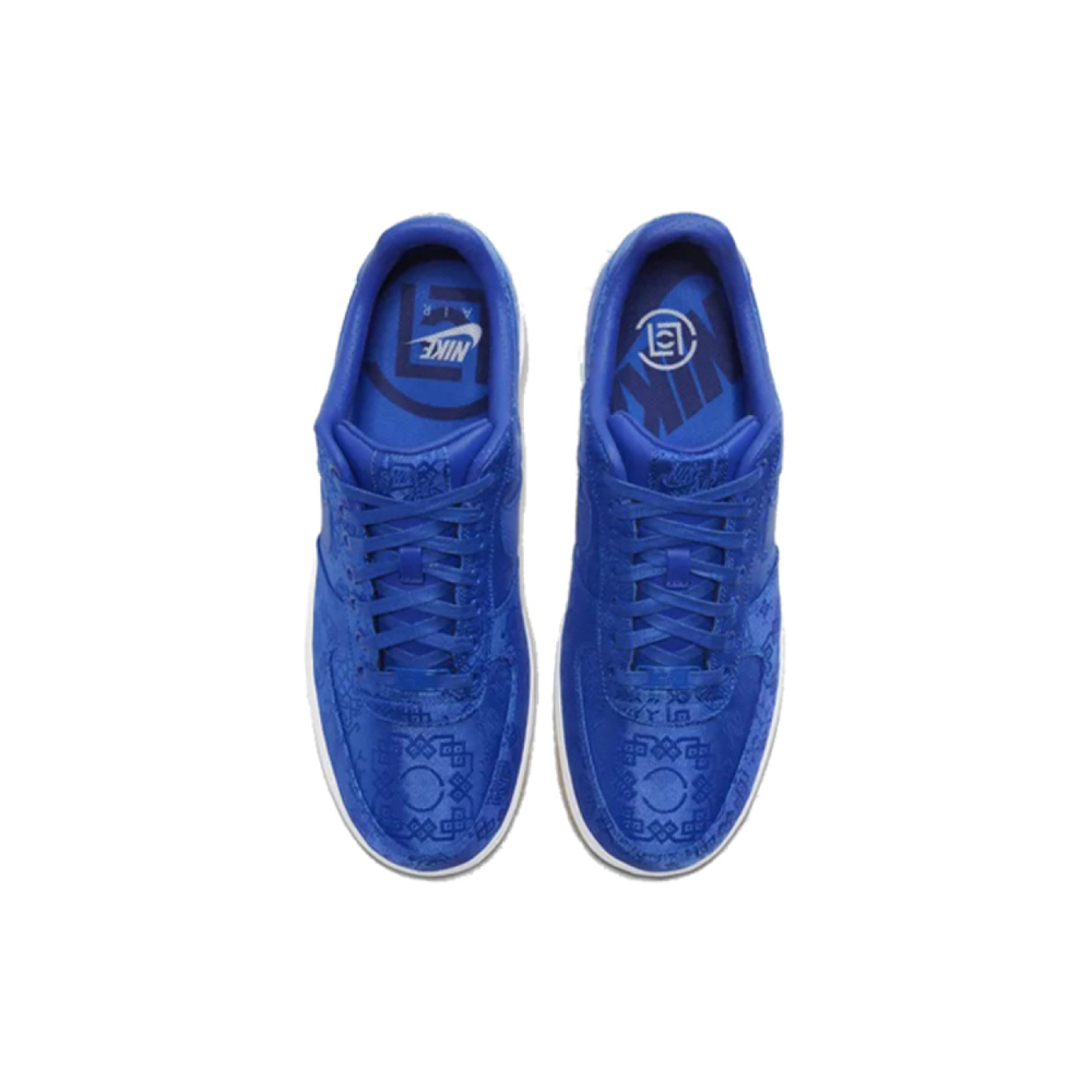 Кроссовки Nike Air Force 1 PRM Royal Silk x CLOT