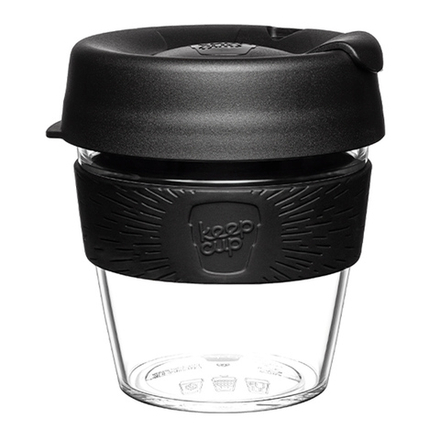 Кружка original s 227 мл clear black