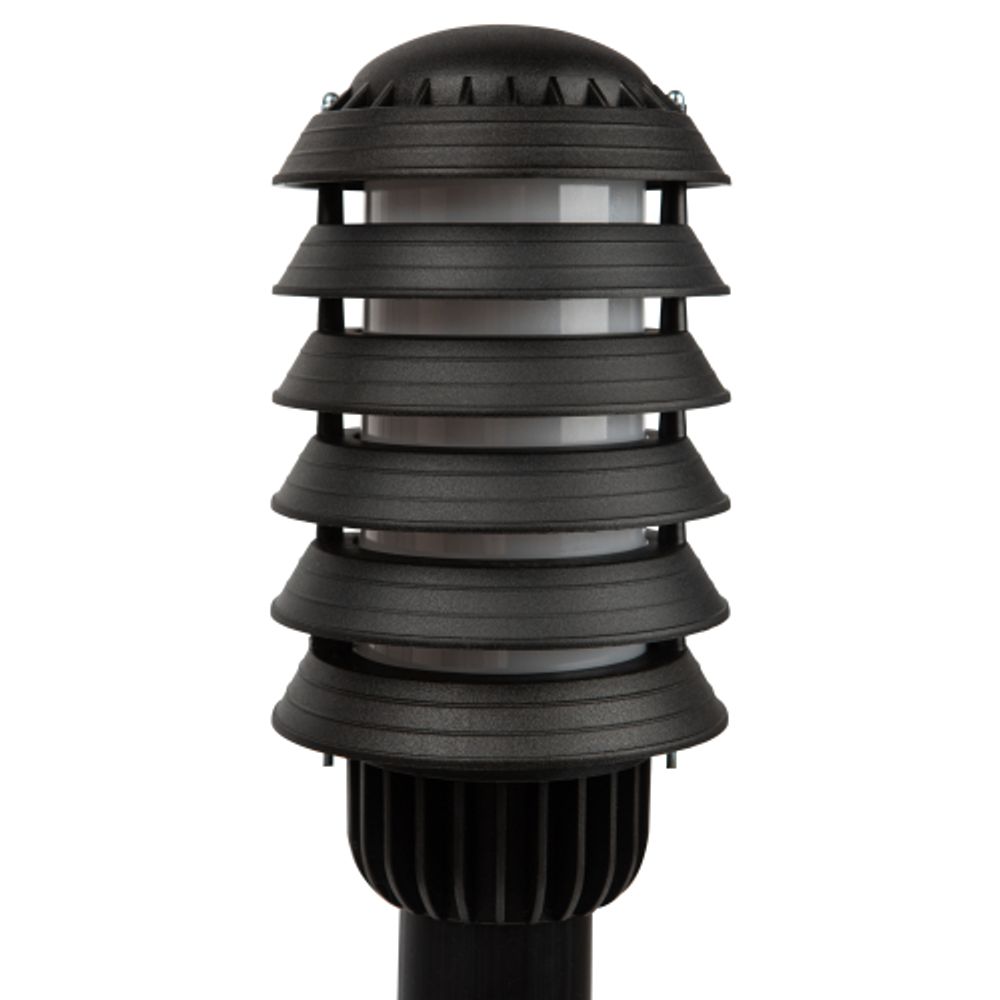 Садово-парковый светильник ЭРА «Поллар» НТУ 01-60-016 напольный черный IP54 Е27 max60Вт h1050мм