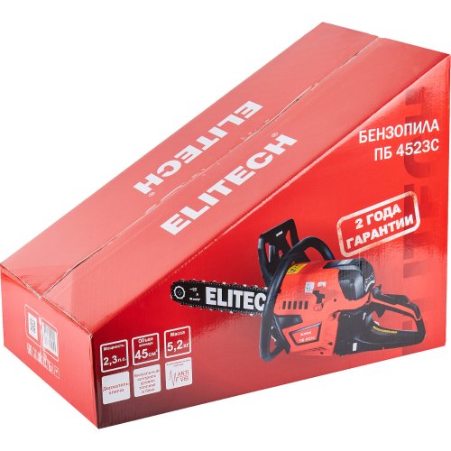 Бензопила ELITECH ПБ 4523C (E1611.010.00)