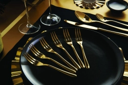Sambonet Набор из 6 вилок Taste PVD Gold